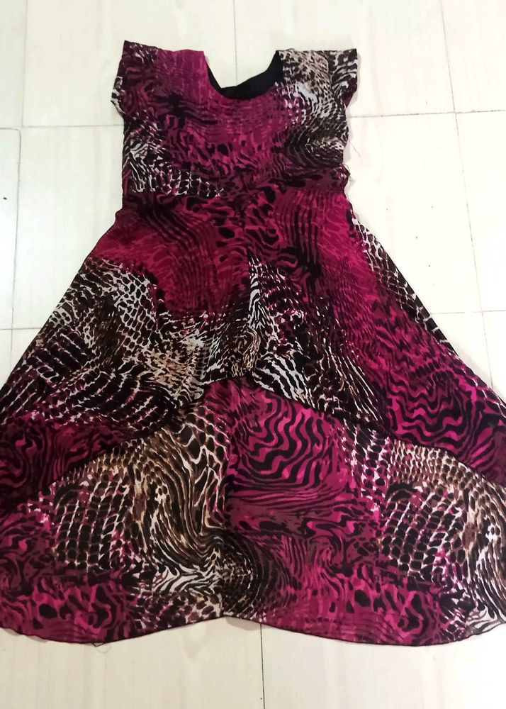 Animal Print Dress