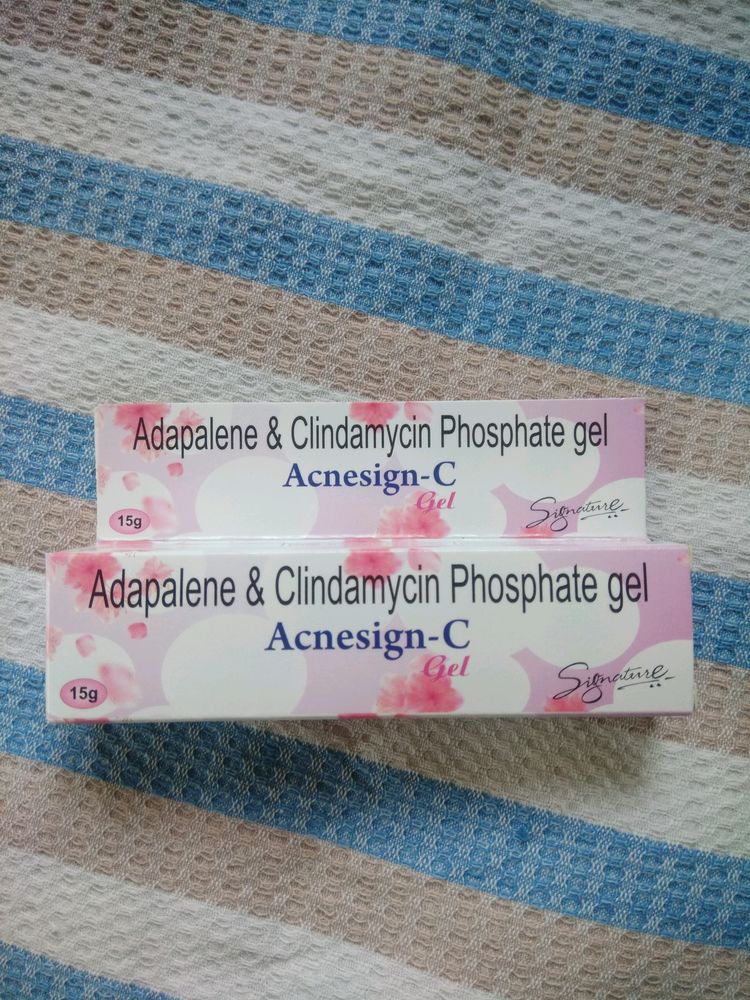 Adapalene &amp; clindamycin phosphate gel  Acnesign-C