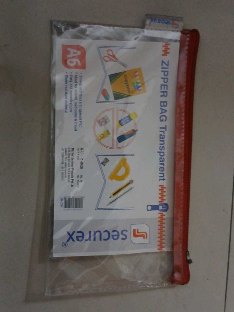 Transparent Pencil Pouch