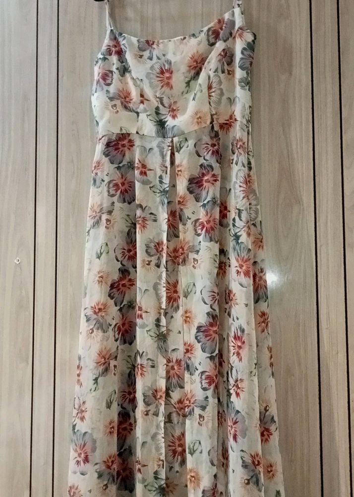 Off White Stylish Long Kurti