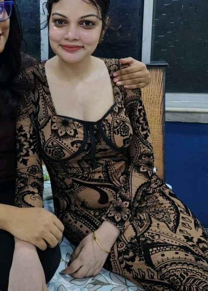 Patterned Bodycon Dress