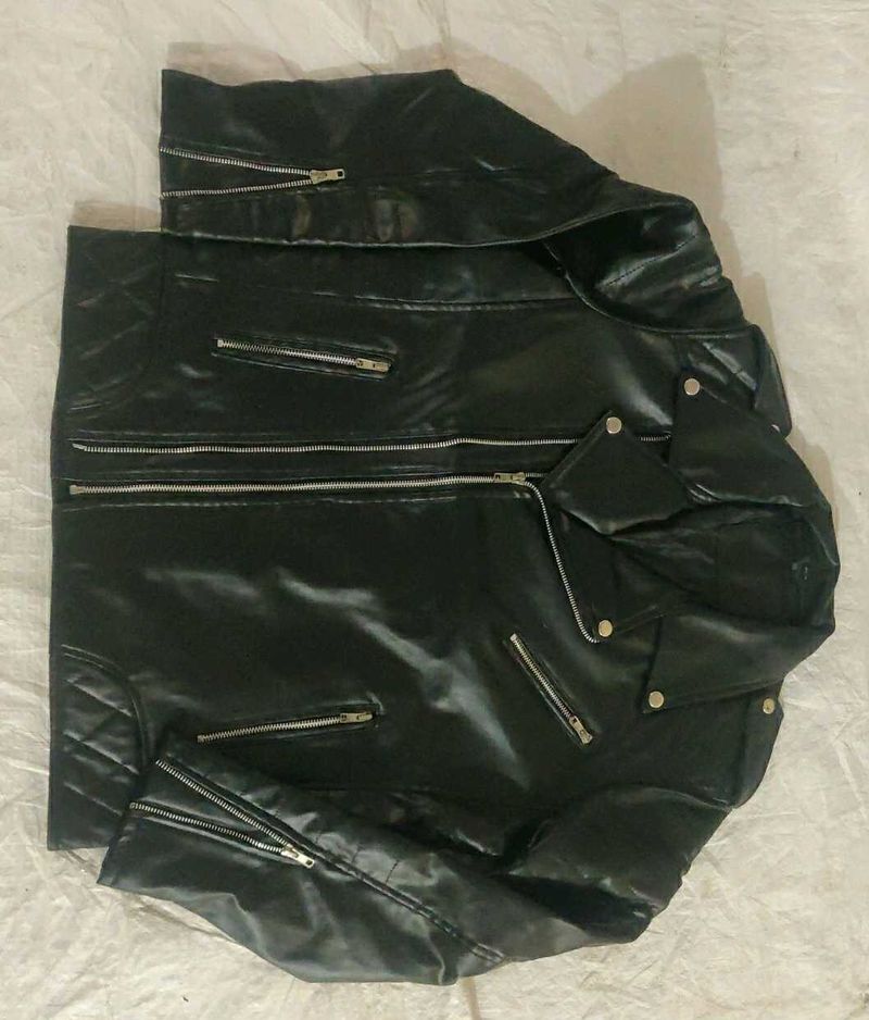 Black Biker Jacket