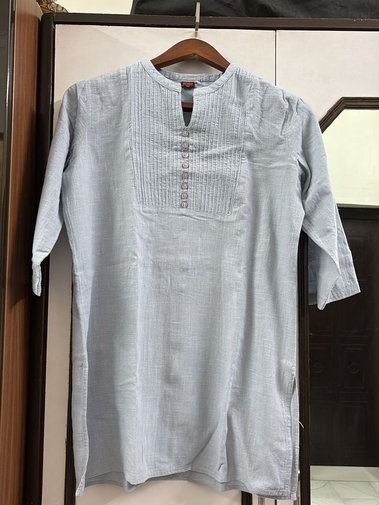 Grey Cotton Tunic