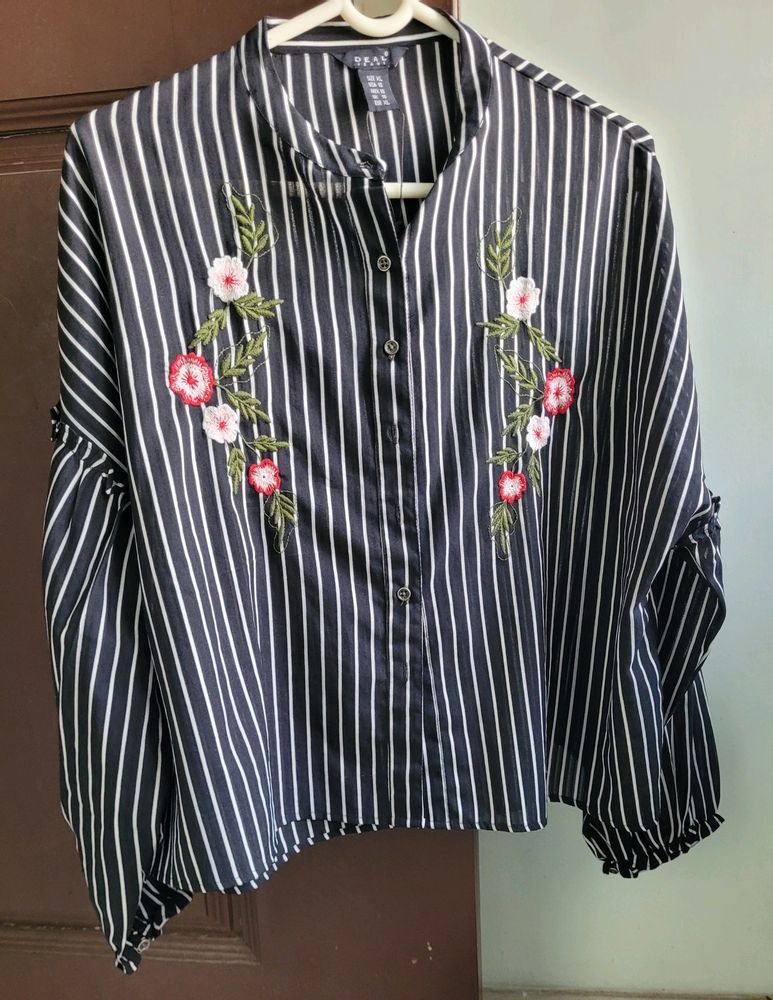 Womens Floral Blouse