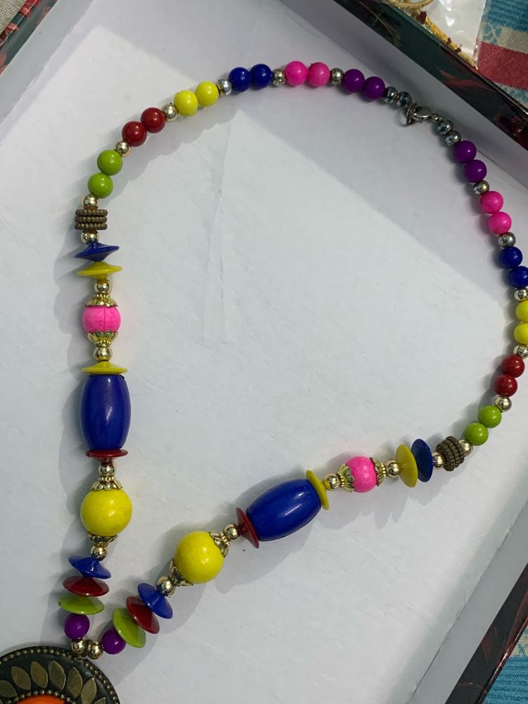 Colorful Beaded Necklace