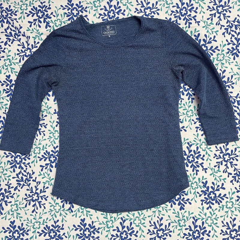 Casual Blue Top