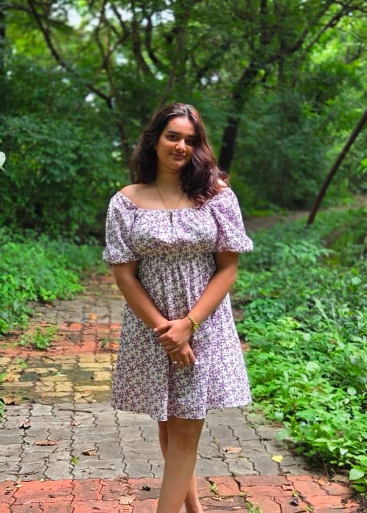 Floral Off-Shoulder Mini Dress