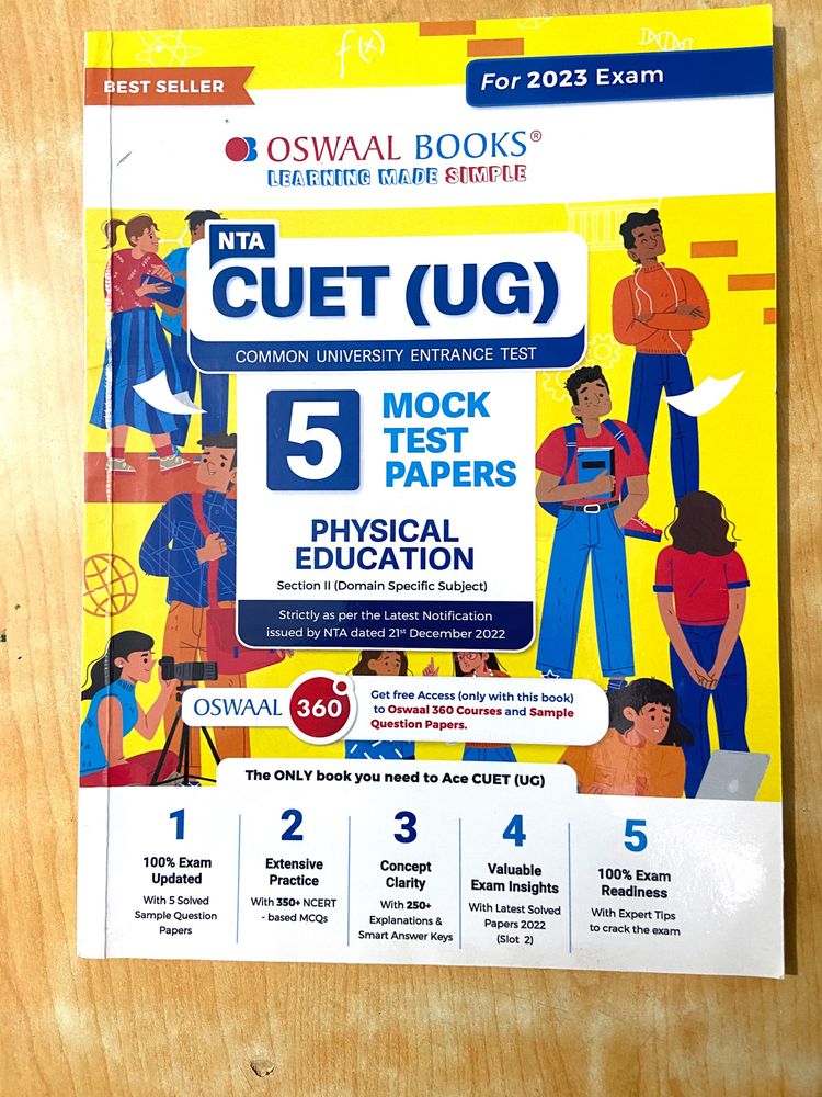 CUET UG Physical Education Mock Test Preparation Book