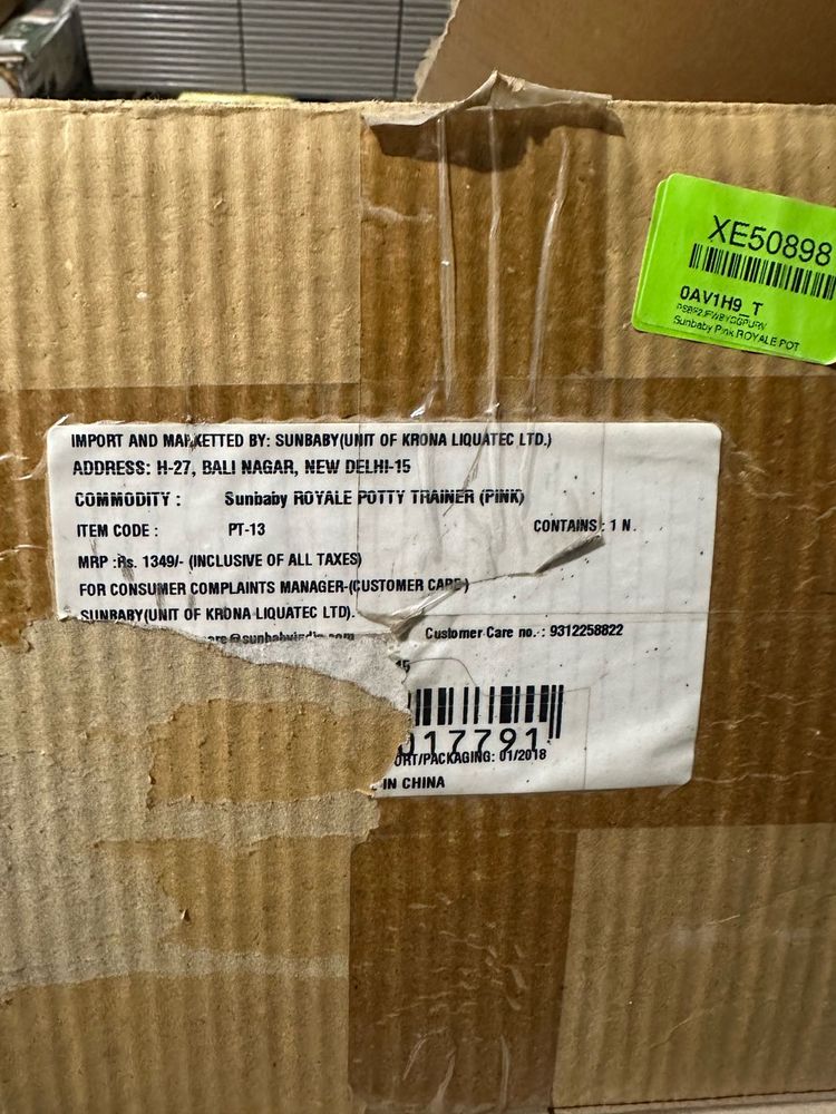 Sunbaby royal Potty Trainer For Kids Sealed Pack