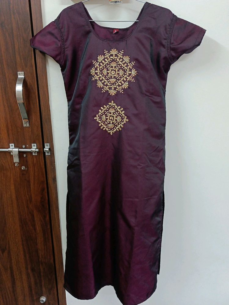 Brand New Velvet Kurta