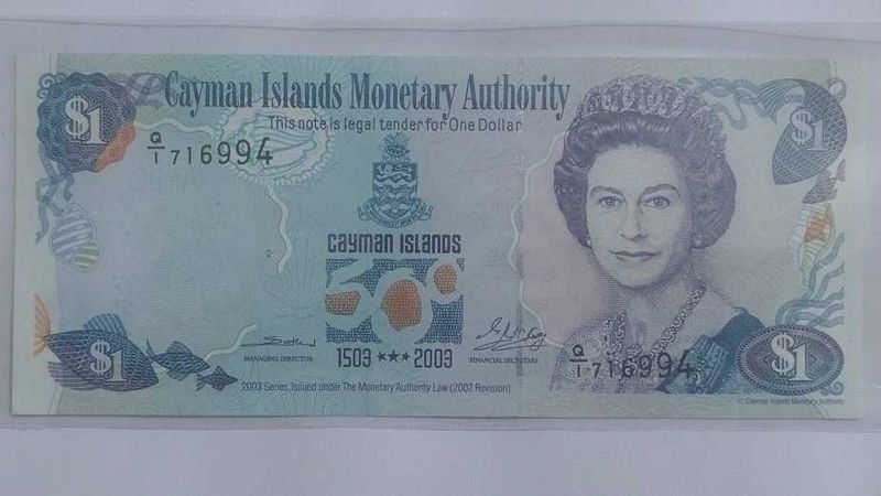 Cayman Islands $1 Bill
