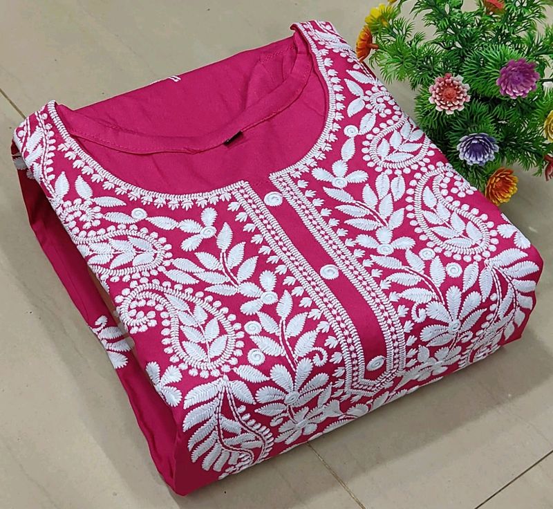 Chikankari Kurti