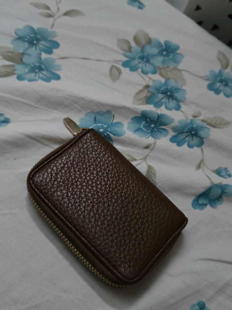 Brown Wallet From Miniso