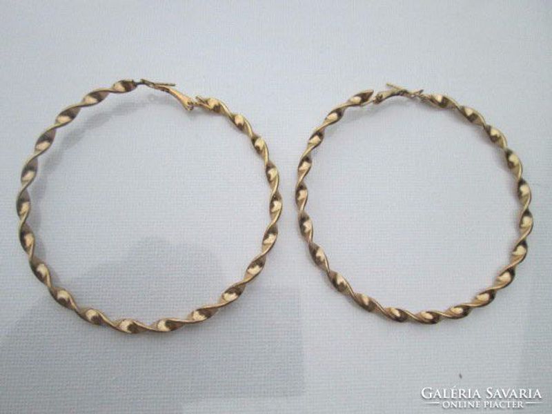 Twisted Hoop Earrings