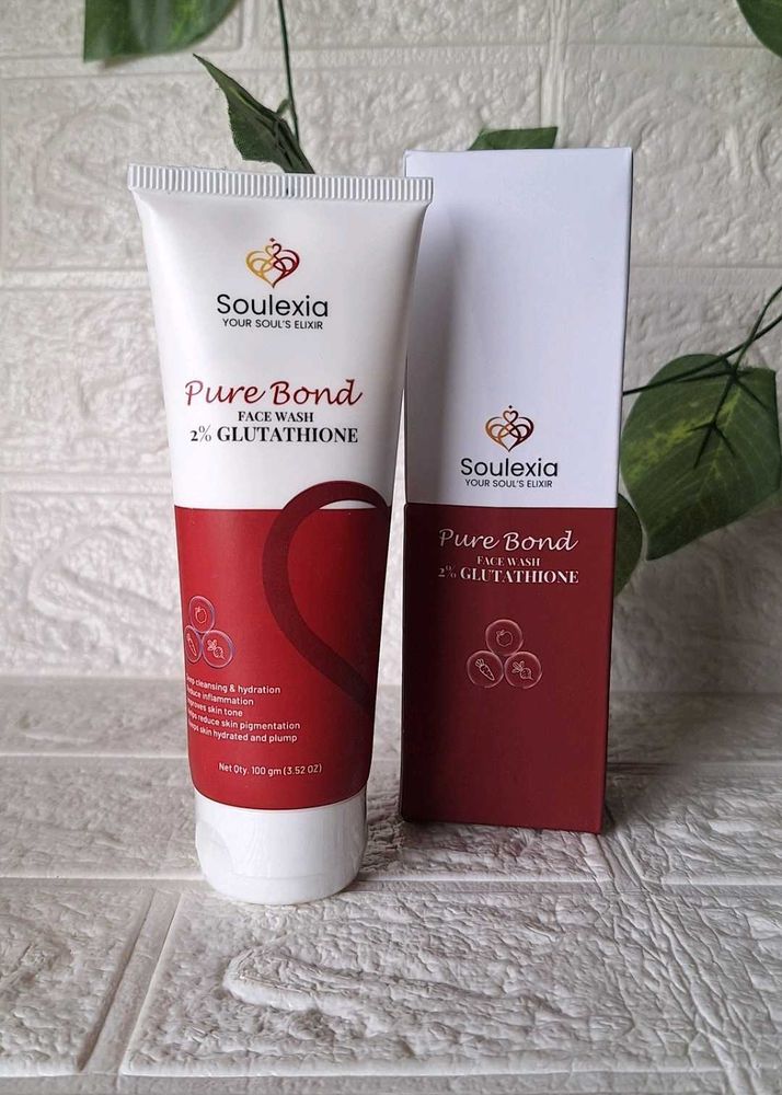 Soulexia 2% Glutathione Face Wash (100ml)