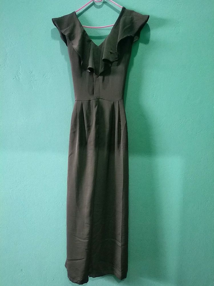 original AND olive green jumpsuit