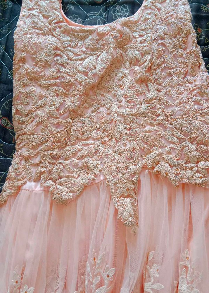 Beautiful Peach Gown