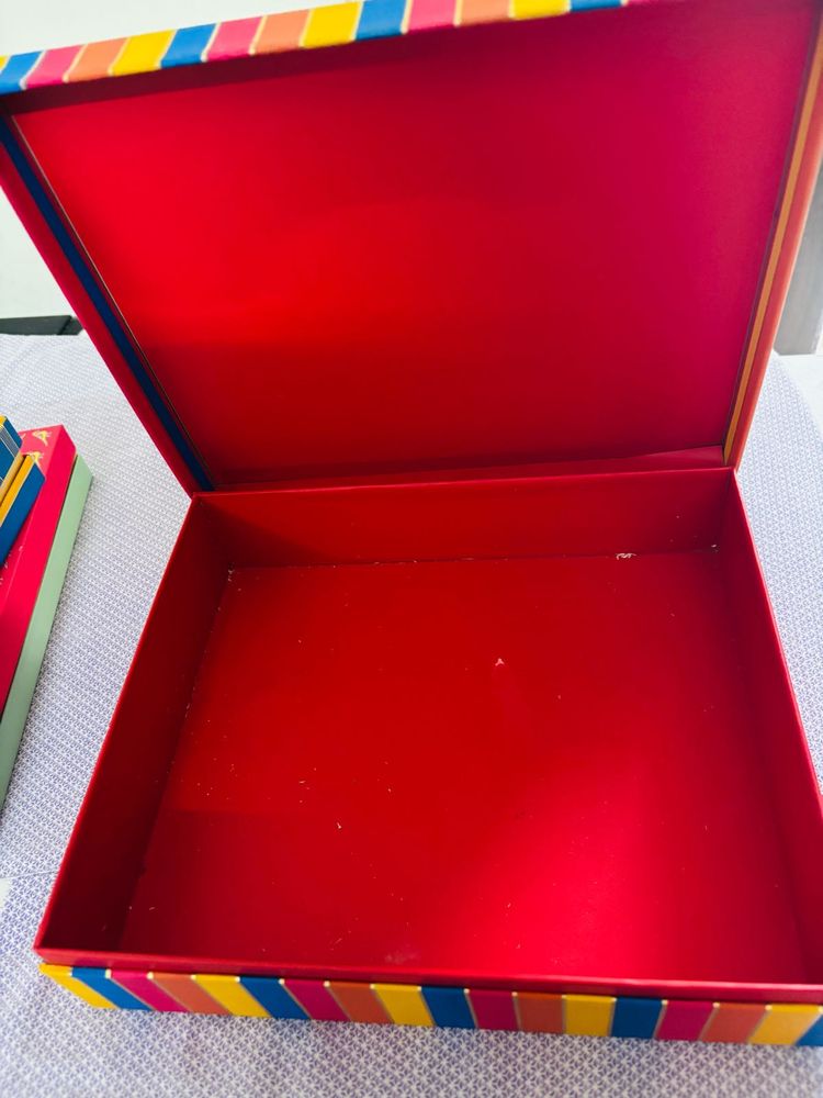 Striped Storage Box
