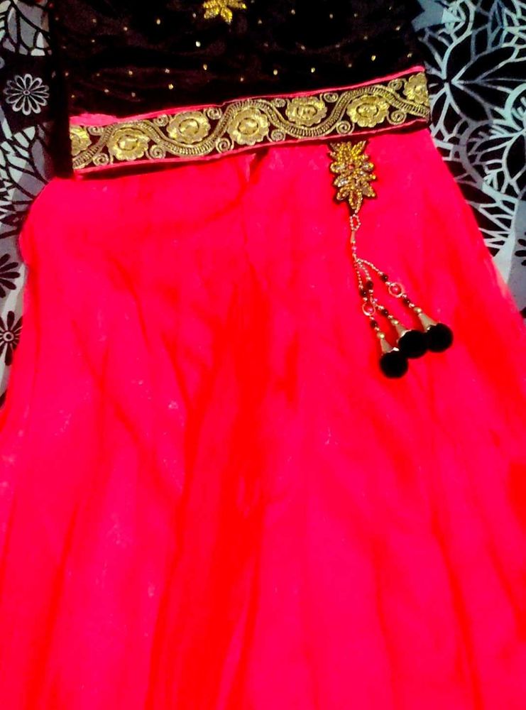 Pink Lehenga Choli