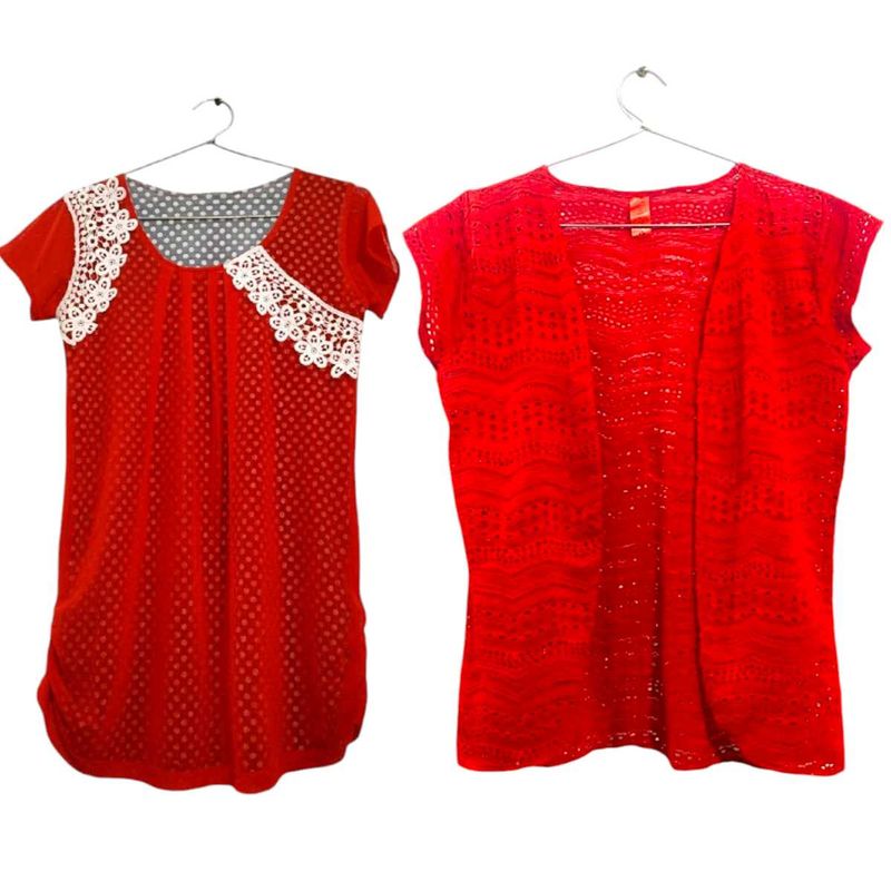 Combo Top &amp; Shrug