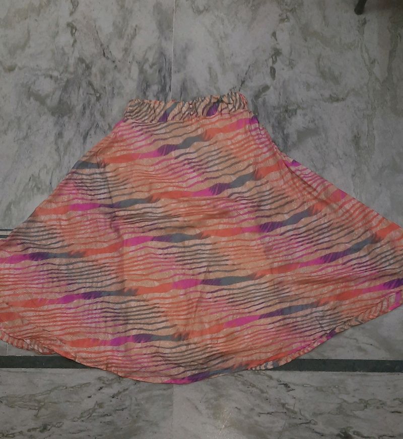 Beautiful Pink Kota Doriya Skirt
