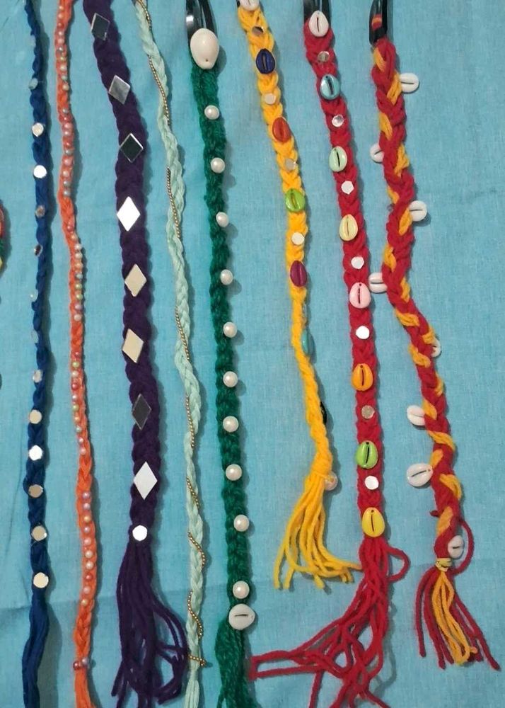 Boho Hair Clip Braids