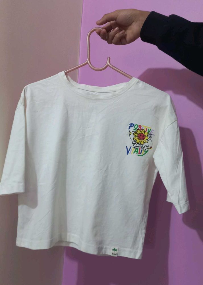 Cute Graphic Print Tee