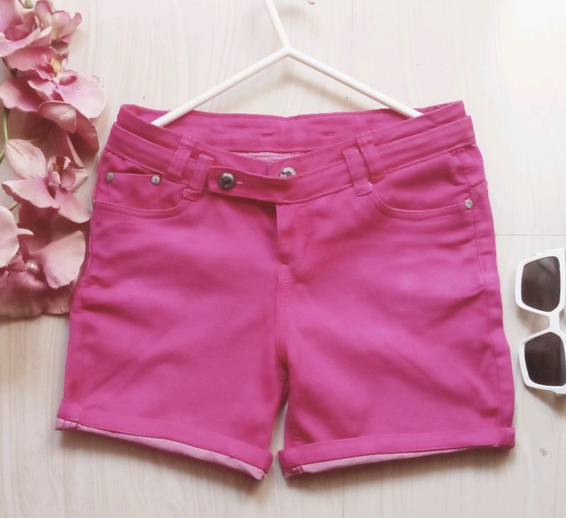 Vibrant Pink Short