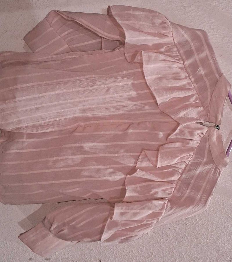 Soft Pink Feminine Top