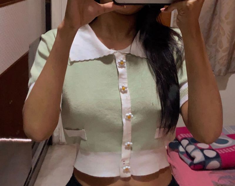 Korean Soft Girlie Top