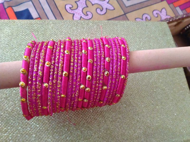 Pink Bangles Set