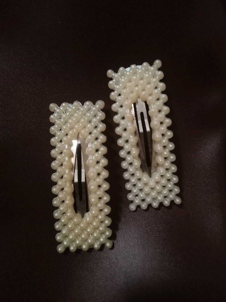 Pearl Hair Clips