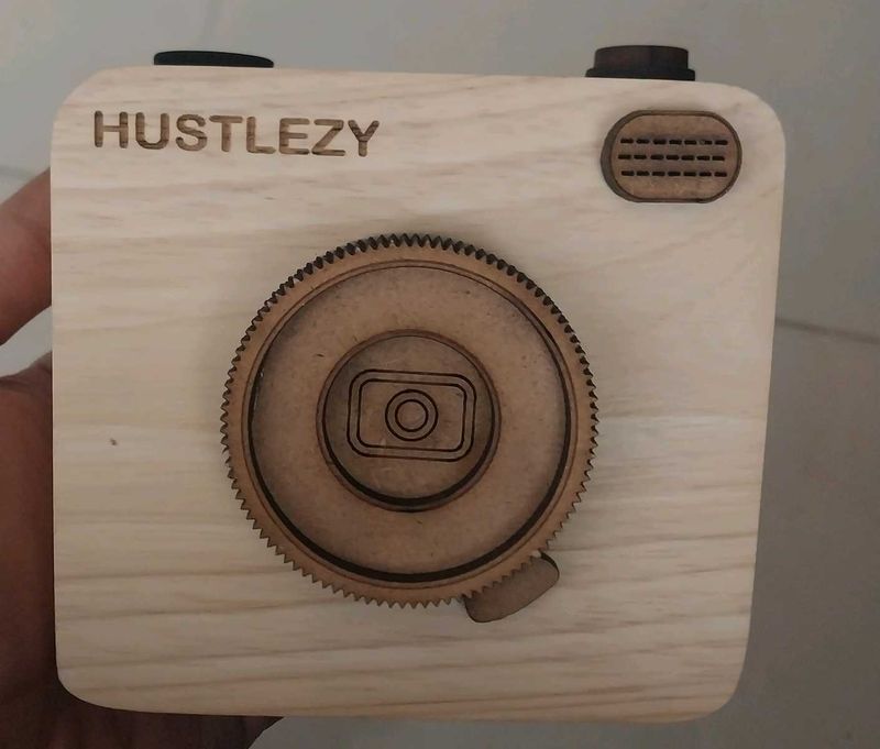 Hustlez Wooden Camera Hidden Box