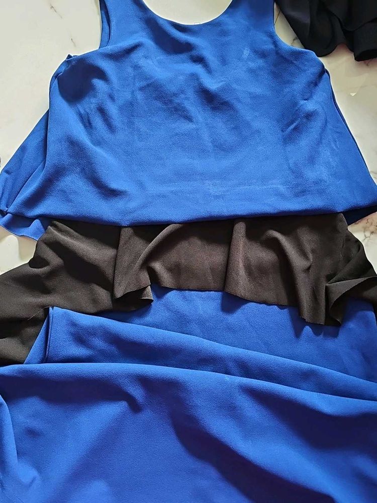 Blue Layered Dress