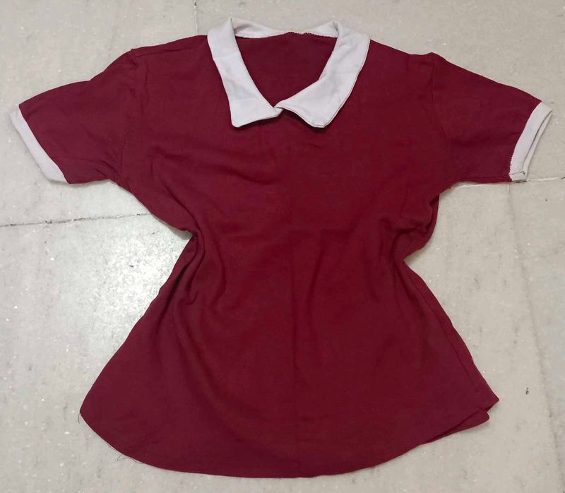 Collar Neck Top