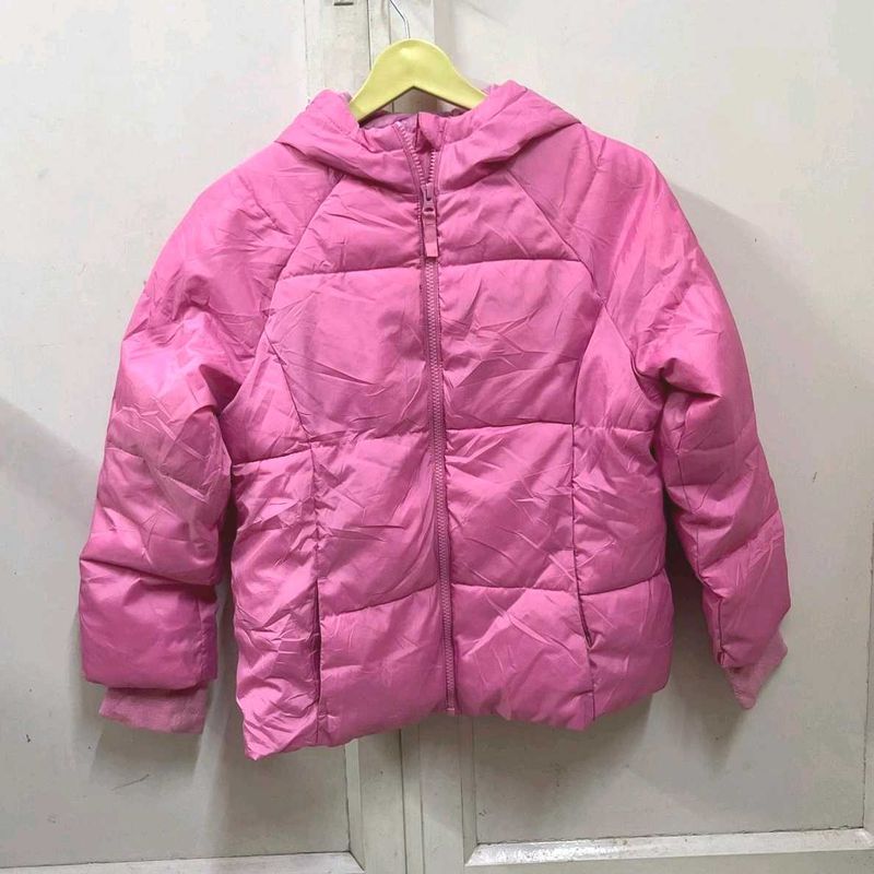 Pink Puffer Jacket