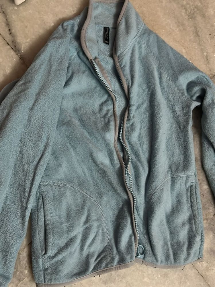 Cozy Blue Fleece Jacket
