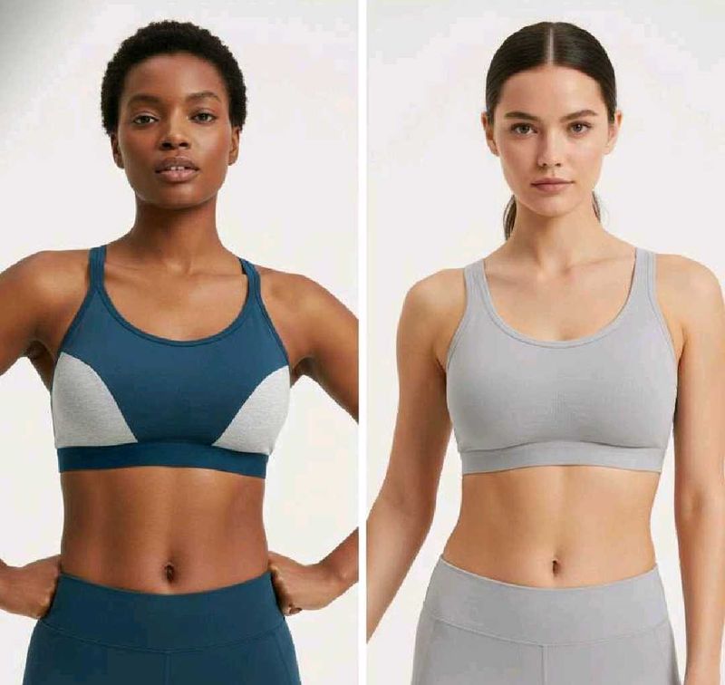 Stylish Sports Bras-set of 2