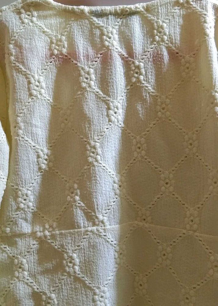 Crochet Knit Top