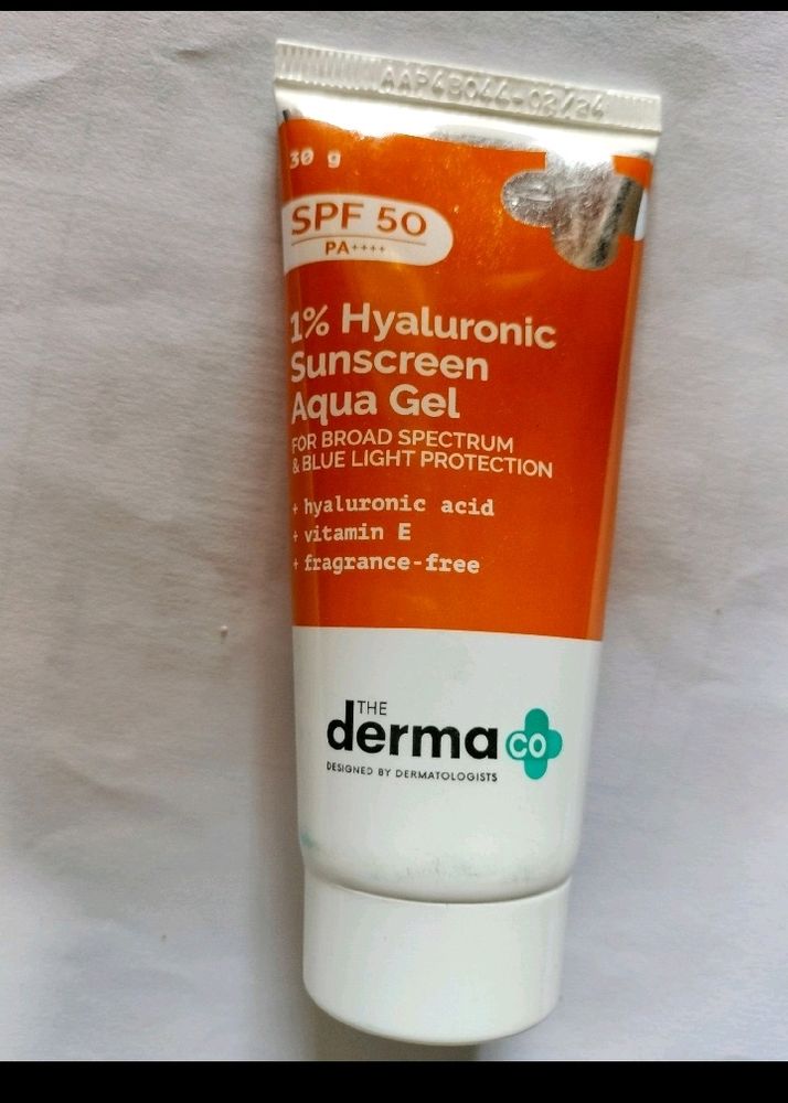 The Derma Co Hyaluronic Aqua Gel Sunscreen