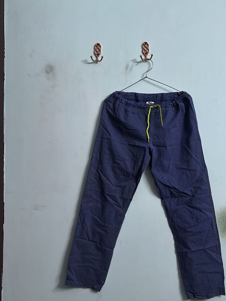 Regular Blue Pants