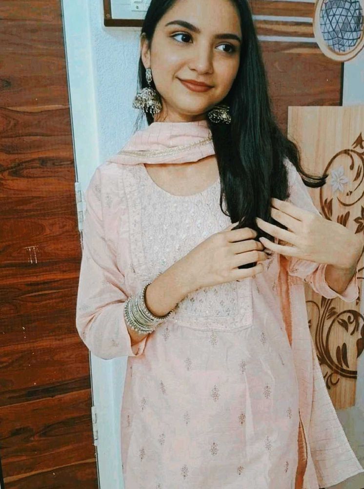 pink kurta set🌷