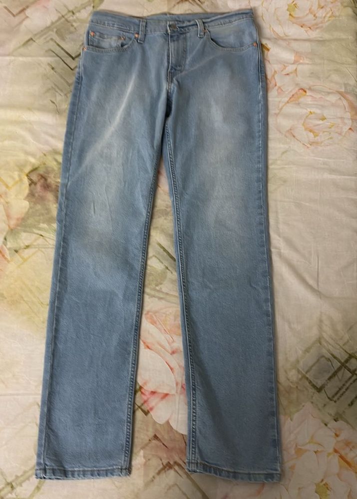 Light Wash Denim Jeans