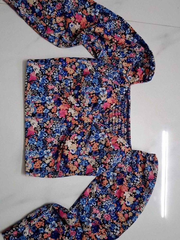 Floral Print Co-ord Set