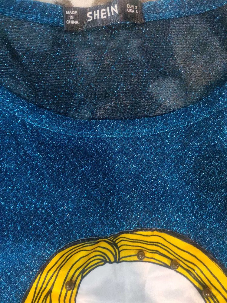 shimmer tshirt.
