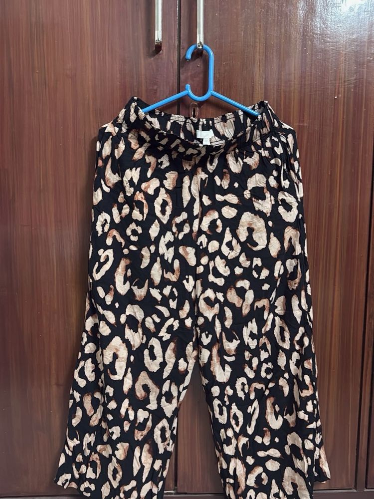 Animal Print Culottes