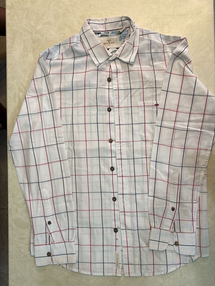 Mufti Plaid Button-Down Shirt