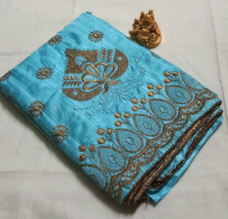 Embroidery Sarees🥰🥰