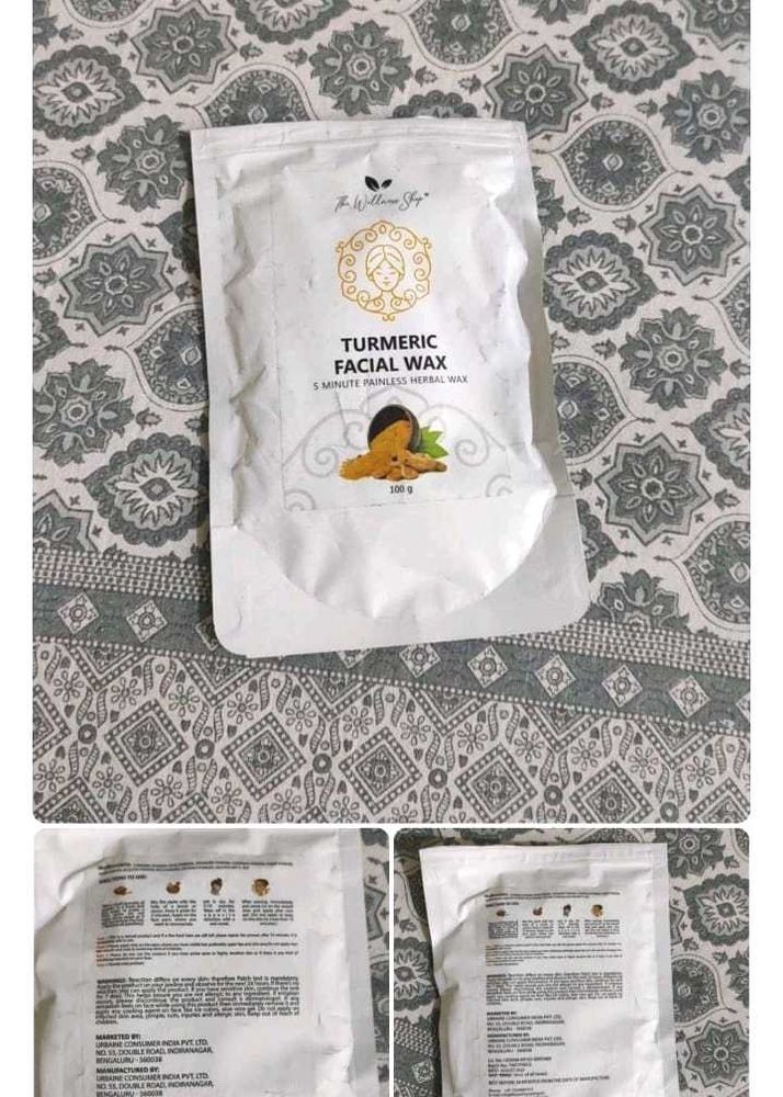 Turmeric Facial Wax Powder