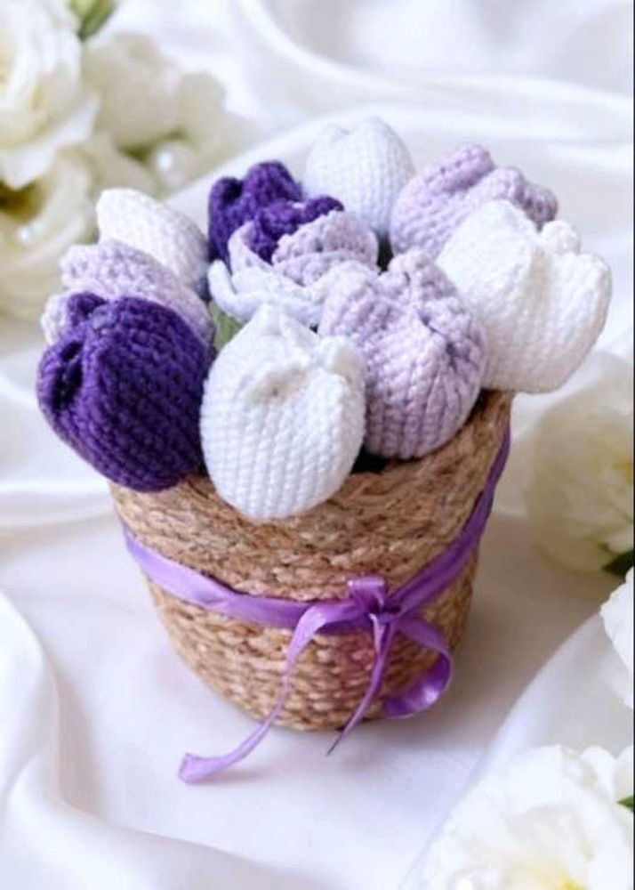 Tulip Flower basket